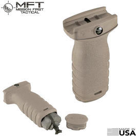 MFT React Short Vertical Frontgriff Flat Dark Earth