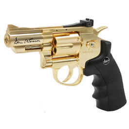 ASG Dan Wesson 2,5 Zoll 6mm BB CO2 Revolver Gold-Edition 