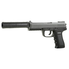 UTG U978 Navy Seal inkl. Silencer Springer 6mm BB grau / schwarz 