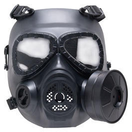GSG Dekomaske Gasmaske M04 schwarz mit L�fter  