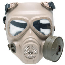 GSG Dekomaske Gasmaske M04 sand mit L�fter  