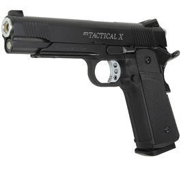 Blowback - KJ Works STI Tactical X Vollmetall GBB 6mm BB schwarz