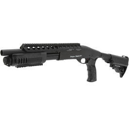 G&P M870 RAS Tactical Shorty Shotgun Vollmetall Springer 6mm BB schwarz 