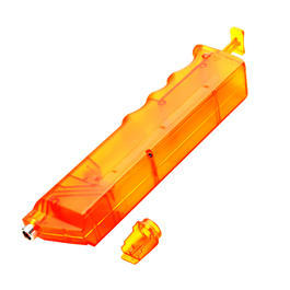 6mmProShop SMG Magazin Style Speedloader fr 350 BBs orange-transparent