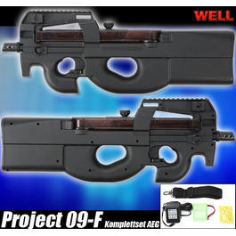 Well Project 09-F Komplettset AEG 6mm BB Softair&nbsp;