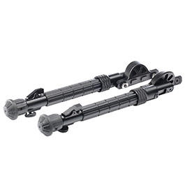 UTG M-Lok Recon Flex Side-Mount Metall Zweibein - Gummife 225 - 330 mm schwarz