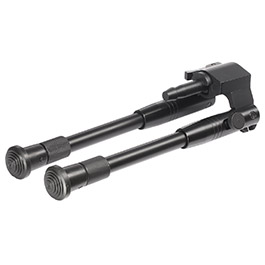ASG AW .308 Universal Sniper-Zweibein mit Gummife m. Direct-Mount Montage schwarz
