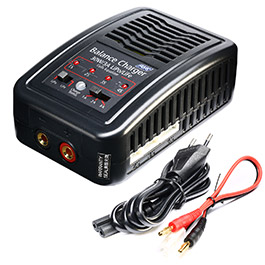 ASG Auto-Stop Charger Ladegert f. LiPo / LiFe 2-4S 1-3A 30W 230V