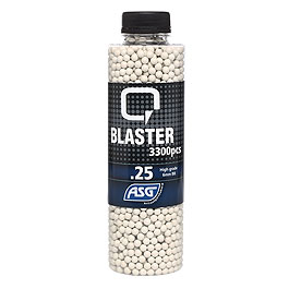 ASG Q-Blaster High Grade BBs 0,25g 3.300er Flasche weiss