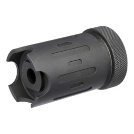 SilencerCo Airsoft Blast Shield Flash-Hider (ohne Tracer Unit) schwarz 14mm-