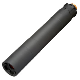 RGW OBS-Style 45ACP Aluminium Silencer 14mm- schwarz / kupfer