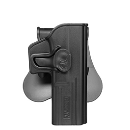 Amomax Tactical Holster Polymer Paddle fr Glock 17 / 22 / 31 Rechts schwarz