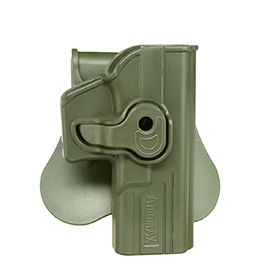 Amomax Tactical Holster Polymer Paddle fr Airsoft G-Modelle Rechts oliv