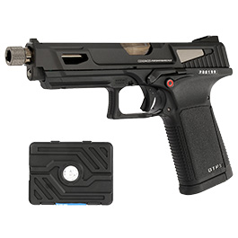 Ersatzteilset G&G GTP9 MS mit Metallschlitten GBB 6mm BB schwarz inkl. Pistolenkoffer