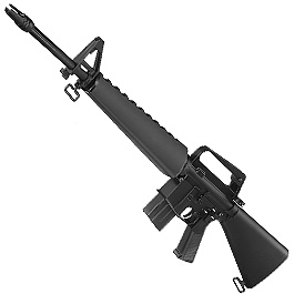E&C M16VN Rifle Vollmetall QD-1.5 Gearbox S-AEG 6mm BB schwarz