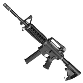 Wei-ETech M4A1 RIS PCC Carbine Vollmetall AWSS OB GBB 6mm BB schwarz