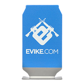 Evike Logo ePopper Popper Target Aluminium Dosen-bungsziel blau
