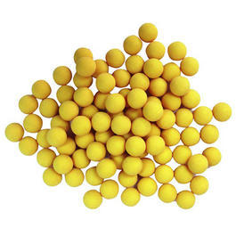 New Legion Gummigeschosse Rubber Balls Kaliber .68 100 Stck gelb