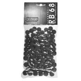 T4E Rubberballs Kaliber .68 schwarz 100 Stck