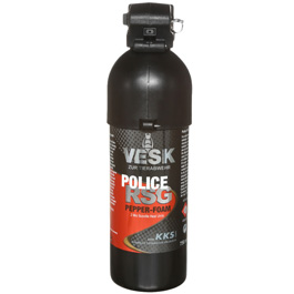 VESK Pfefferspray RSG Police Foam 750ml Schaum mit Pistolengriff