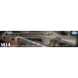 Tokyo Marui M14 Fiber Type S-AEG oliv