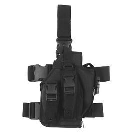 Pistolenbeinholster, schwarz