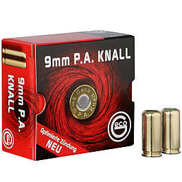 Geco Knallpatronen, 9mm P.A. 25 St�ck