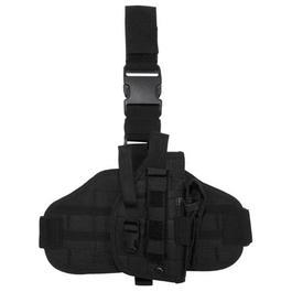 Pistolenbeinholster Molle MFH, schwarz
