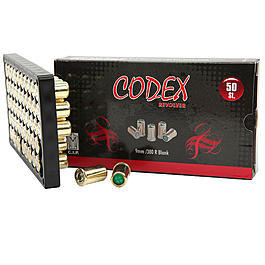 Codex&nbsp;Knallpatronen 9mm 50 St�ck  