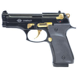 GSG Mod. Firat Compact Schreckschuss Pistole&nbsp;schwarz/gold 