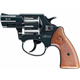 Schreckschu&szlig;waffen - R&ouml;hm RG59 Schreckschuss Revolver br&uuml;niert