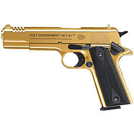 Colt Government 1911 A1 Schreckschuss Pistole Gold Edition Kal. 9mm P.A. 