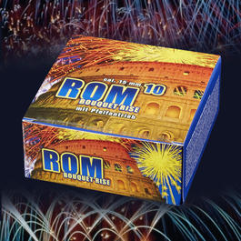 Rom Bouquet Rise Signalmunition 10 Schuss Pfeifton und rot und grn leuchtenden Sternen
