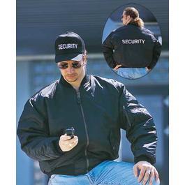 MA-1 Blouson SECURITY, schwarz