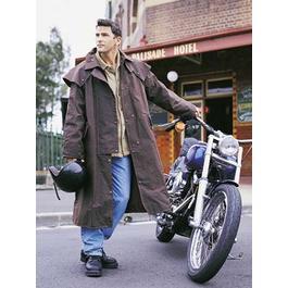 Blaxland Oilskin Coat, braun