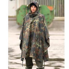 Poncho Ripstop flecktarn