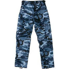 BDU Feldhose, blue camo 