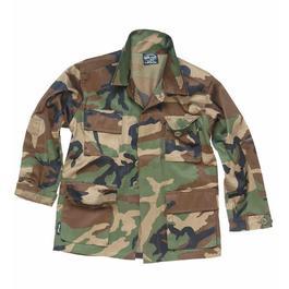 Kinder US-BDU-Jacke, woodland 