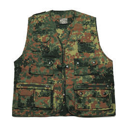 Multifunktionsweste, flecktarn