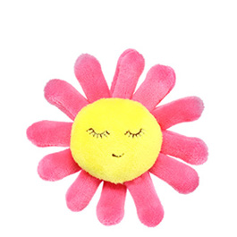 JTG 3D Klettpatch Sunny Pinky Plschpatch pink