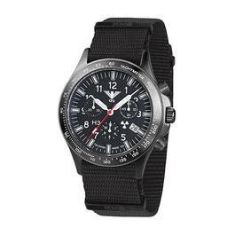 KHS Black Platoon Chronograph Uhr