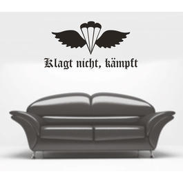 Wandtattoo Klagt nicht, k�mpft, 60 x 30cm