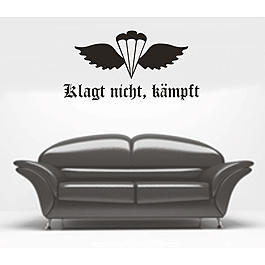 Wandtattoo Klagt nicht, k�mpft, 90 x 46cm