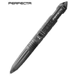 Kugelschreiber Perfecta Tactical Pen TP II Titanfarben 