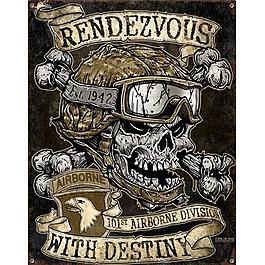 Blechschild 7.62 Vintage Wall Sign Rendezvous With Destiny