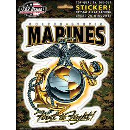 Aufkleber 7.62 Die-Cut USMC Eagle, Globe & Anchor