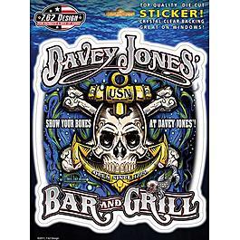Aufkleber 7.62 Die-Cut Davey Jones Bar & Grill
