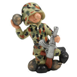 Deko-Figur Werner flecktarn