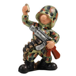 Deko-Figur Ullrich flecktarn