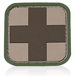 3D Rubber Patch Medic Abzeichen multicam 